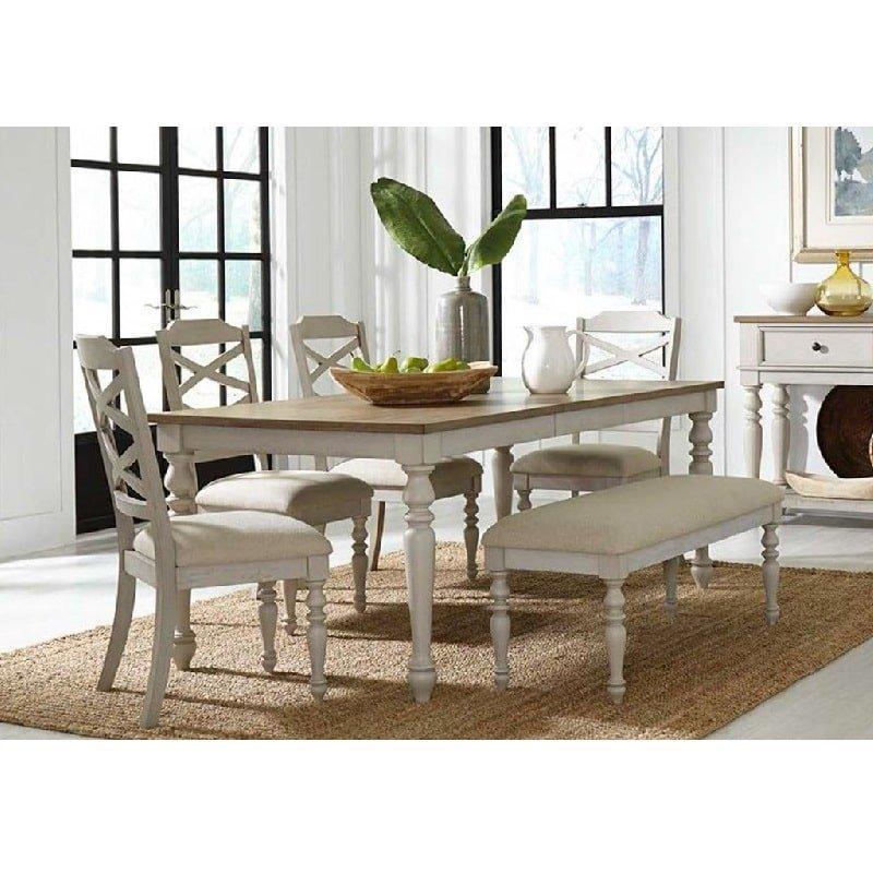 Rent to Own Standard 6Piece Larson II Dining Room Collection at Aaron
